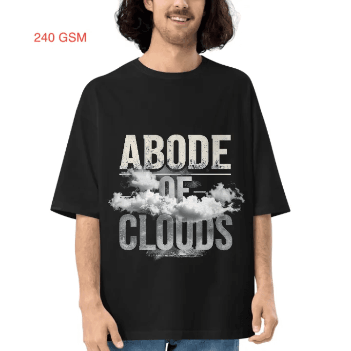Men's 240 GSM Dropshoulder Oversized T-shirt — view 1